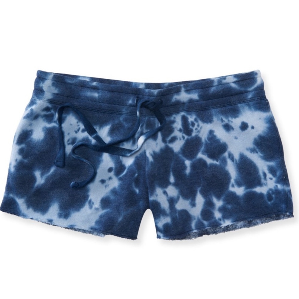 Aeropostale Tye-Dye Knit Shorty Shorts